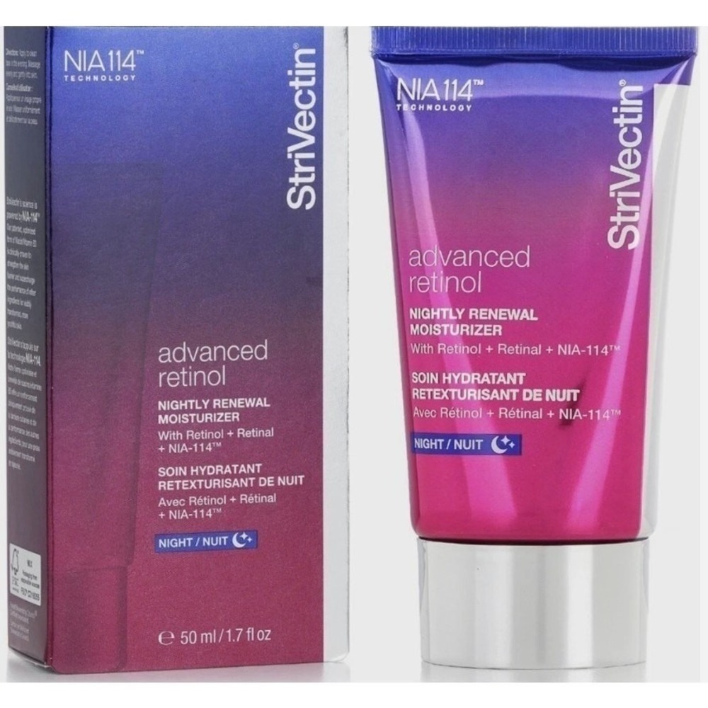 StriVectin Advanced Retinol (retail $119) Renewal Moisturizer Nightly New in Box